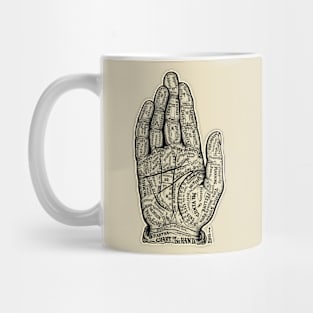 Palmistry diagram Mug